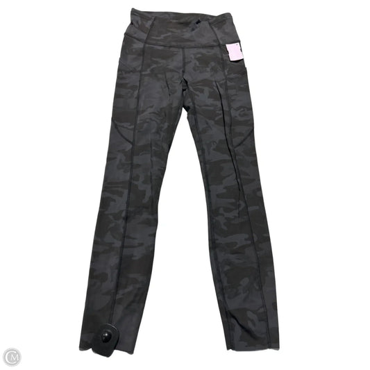 Athletic Pants By Lululemon In Camouflage Print, Size: 4