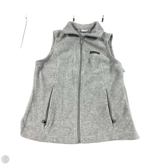 Vest Fleece By Columbia In Grey, Size: S