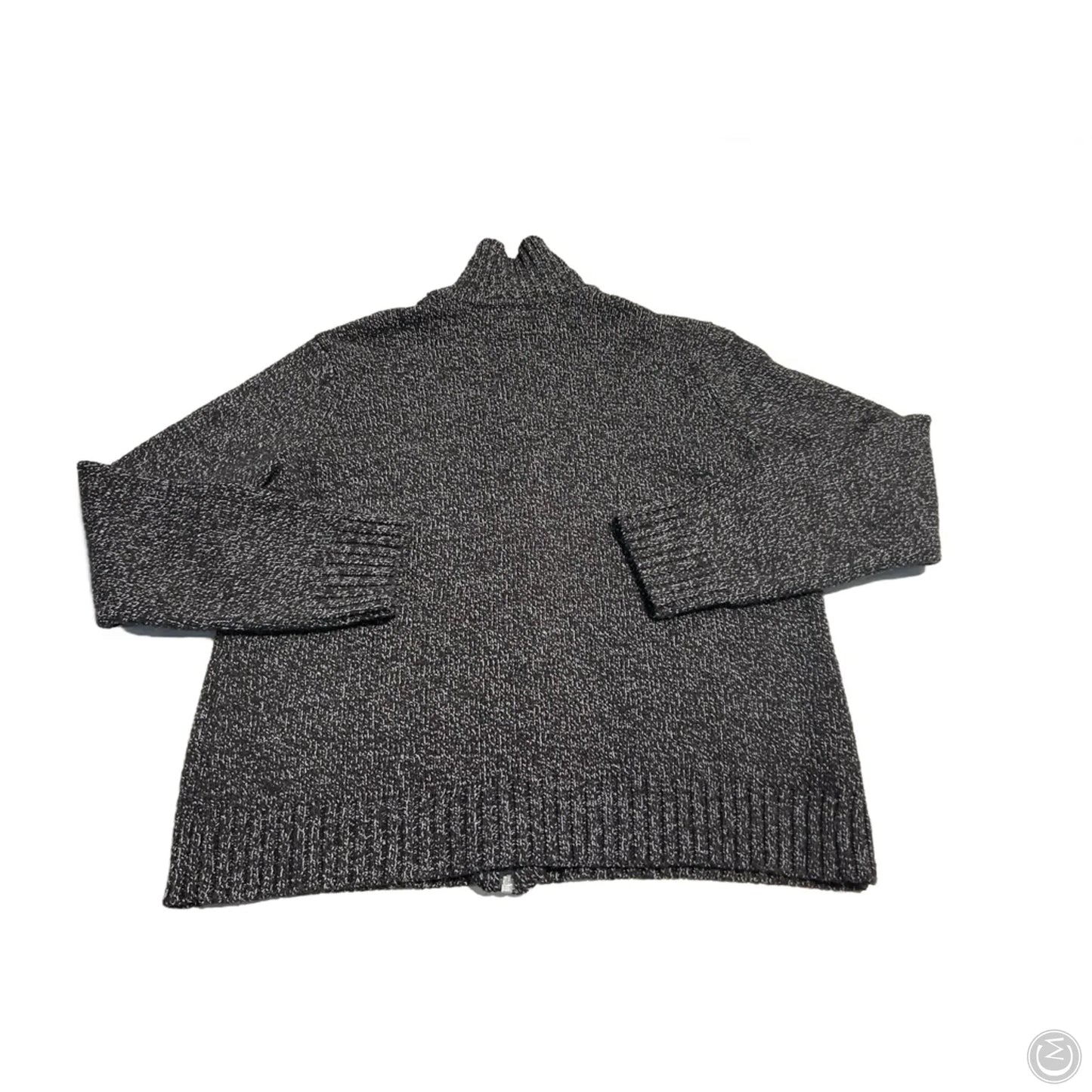 Sweater By Karen Scott In Black, Size: L