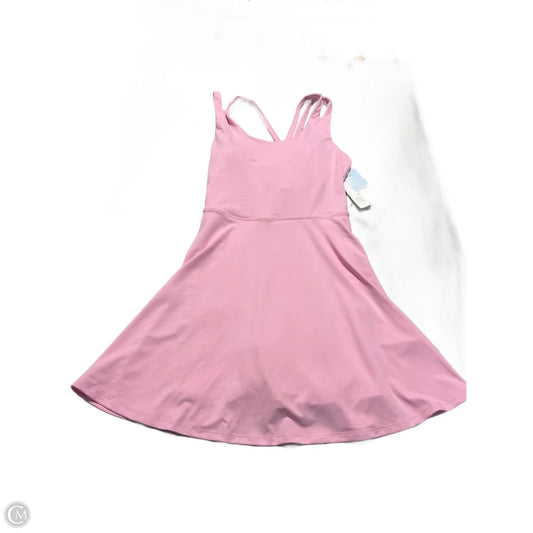 Athletic Dress By Fabletics In Pink, Size: M