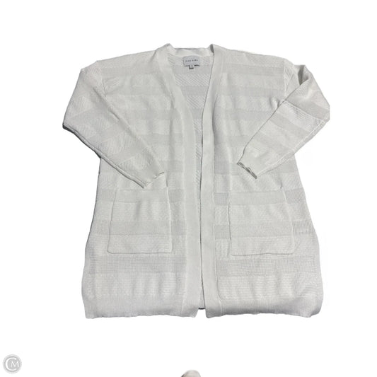 Cardigan By Pink Rose In White, Size: Xs