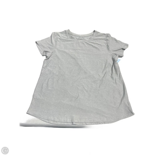 Top Short Sleeve By Jockey In Grey, Size: M
