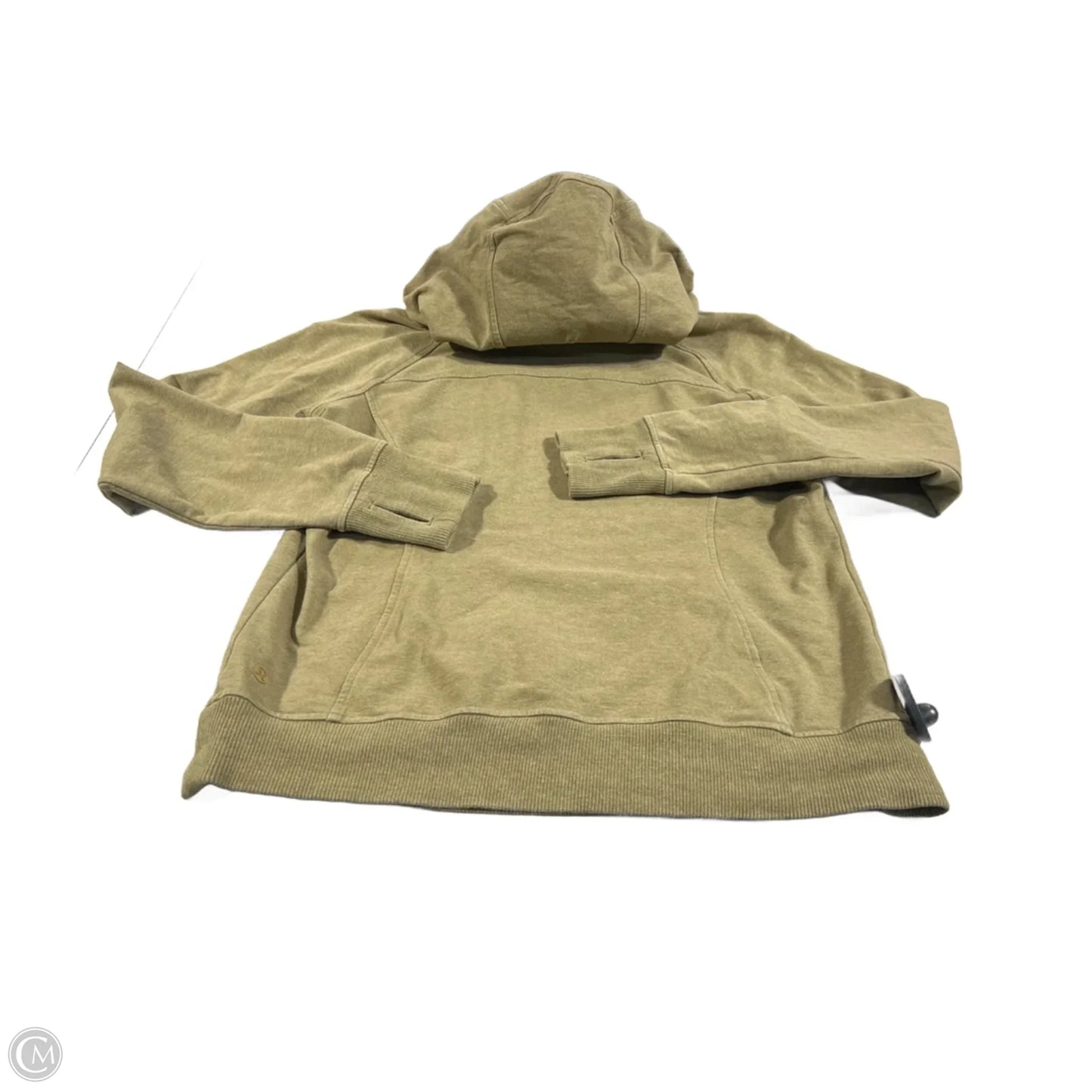 Sweatshirt Hoodie By Lululemon In Tan, Size: S