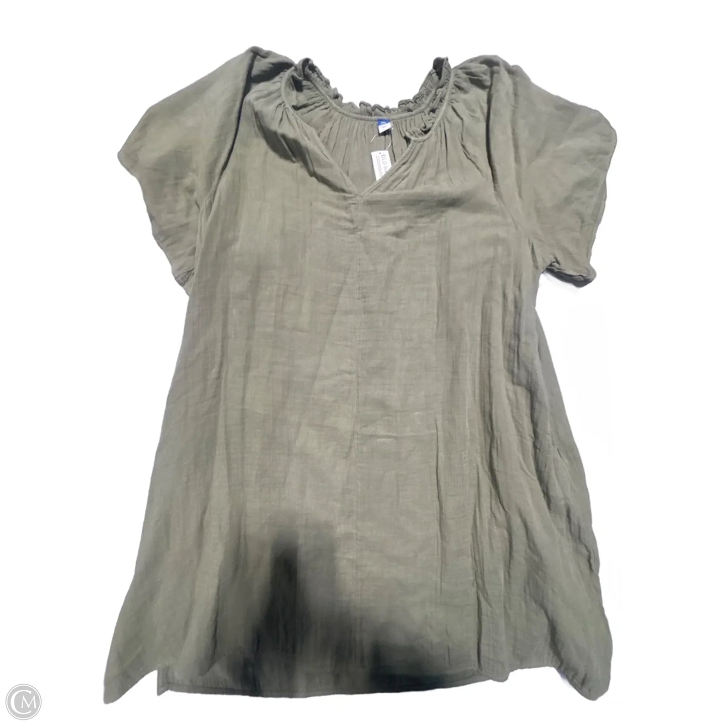 Dress Casual Midi By Old Navy In Green, Size: Xxl