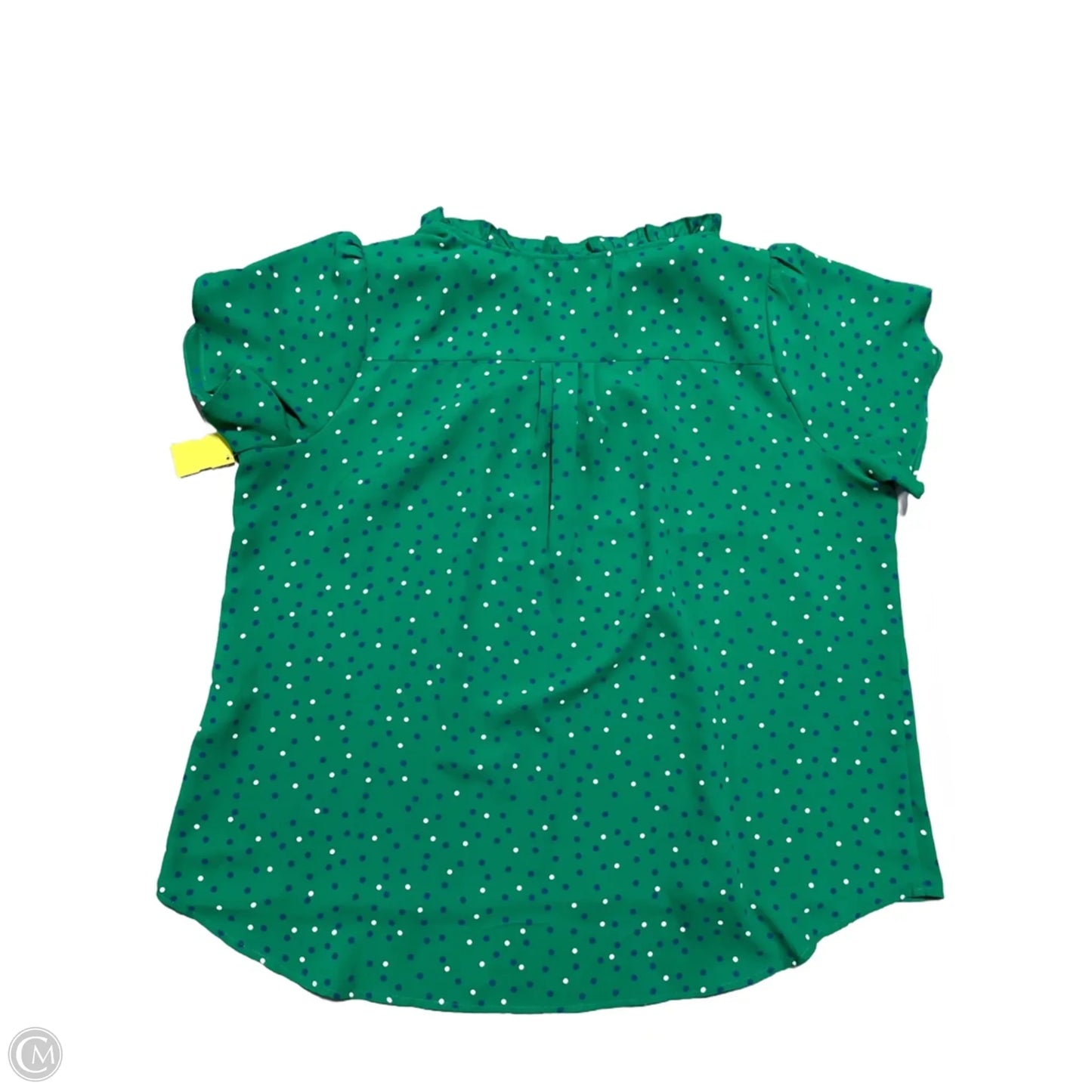 Top Short Sleeve By Hawthorn In Green, Size: 2x