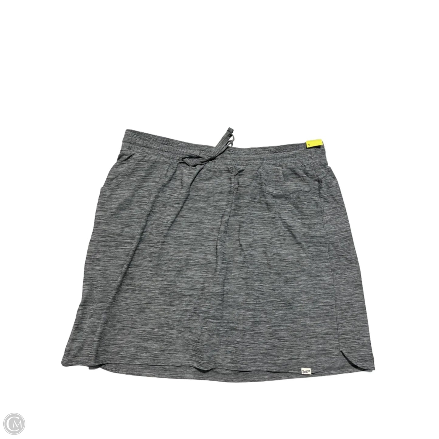 Skirt Mini & Short By Duluth Trading In Grey, Size: Xl