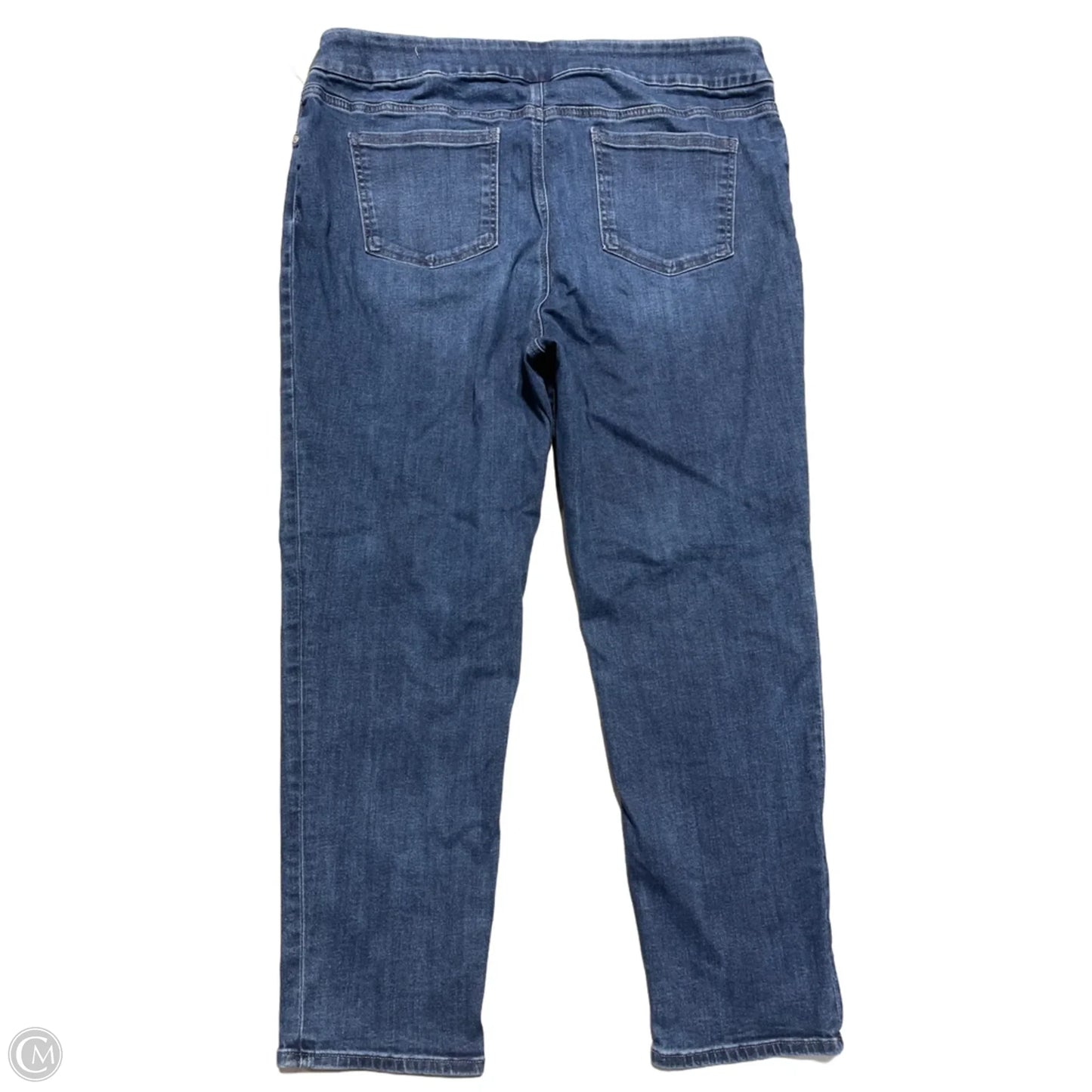 Jeans Jeggings By Chicos In Blue Denim, Size: 16