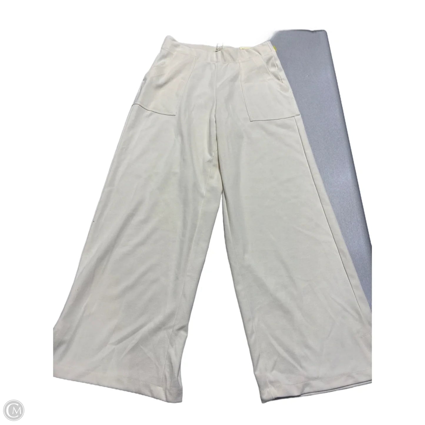 Pants Linen By Max Studio In Cream, Size: L