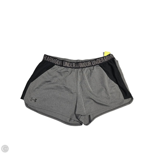 Athletic Shorts By Under Armour In Grey, Size: Xl