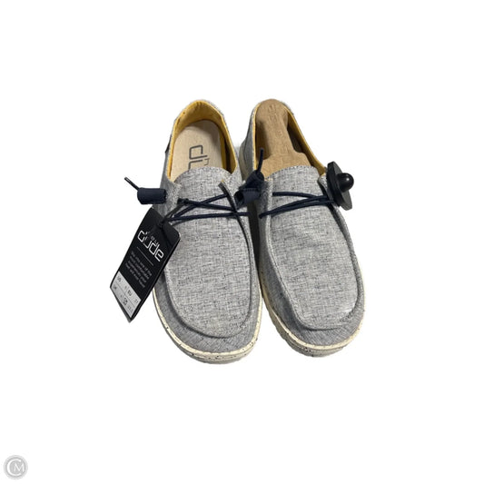 Shoes Flats By Hey Dude In Blue, Size: 6
