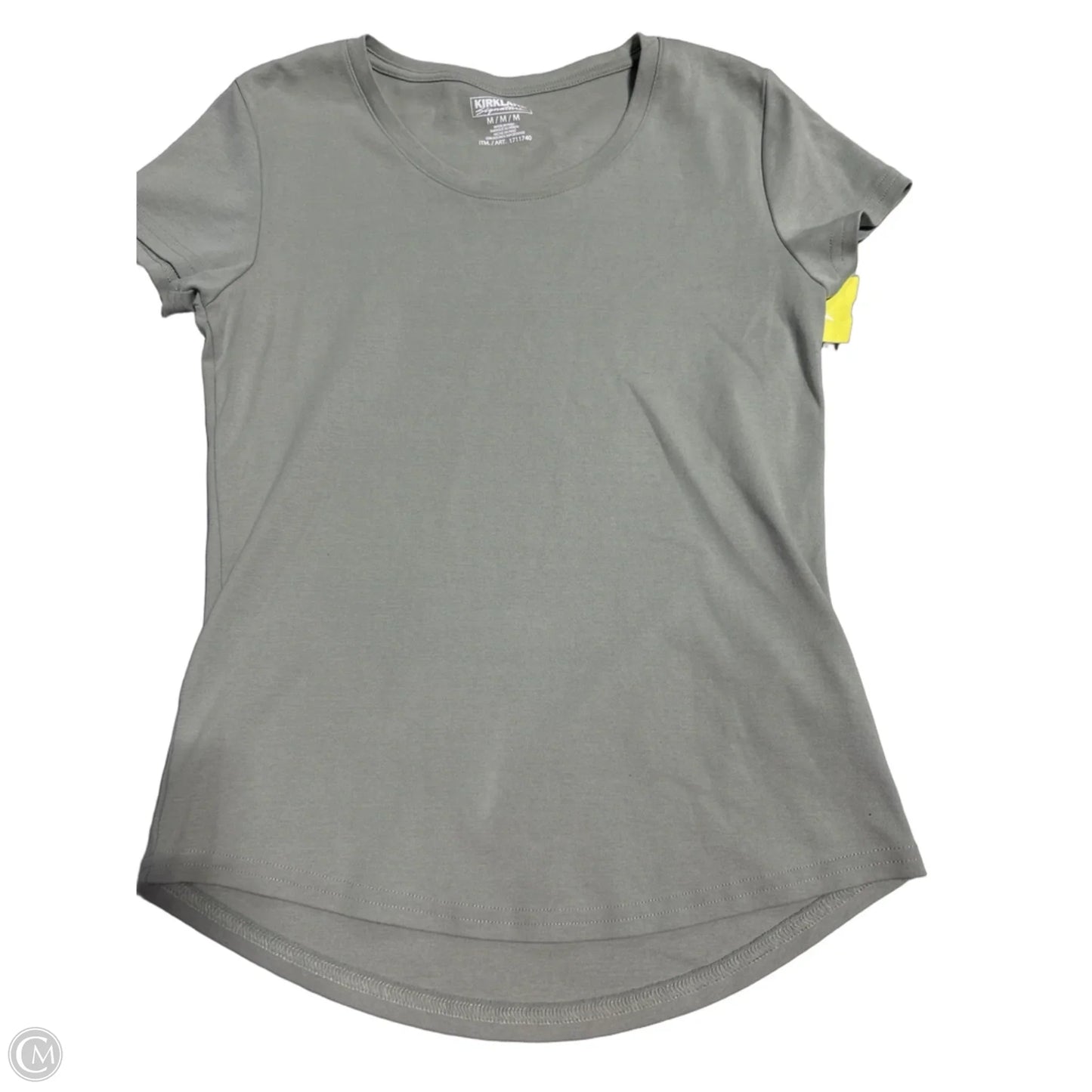 Top Short Sleeve Basic By Kirkland In Green, Size: M