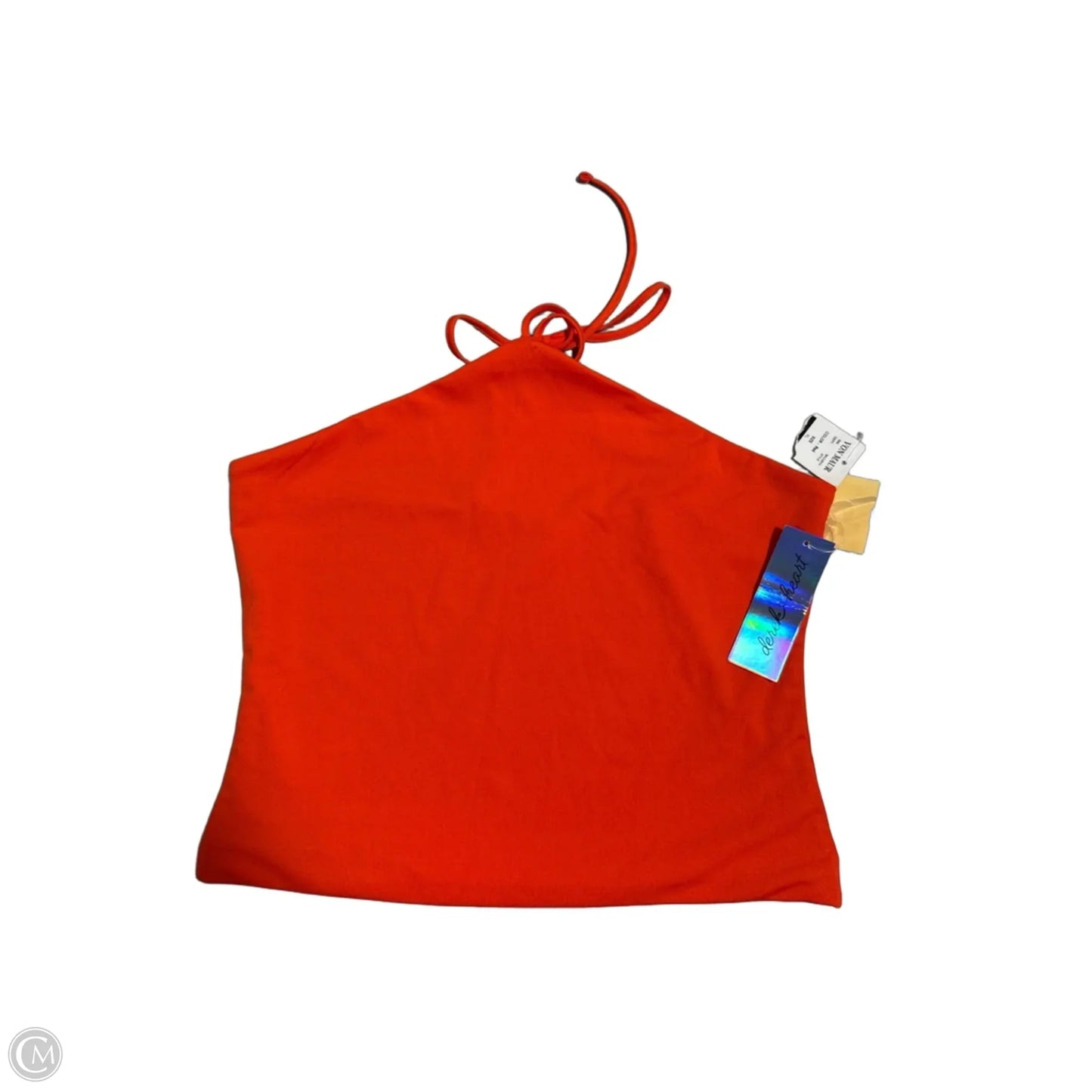 Tank Top By Derek Heart In Orange, Size: Xl