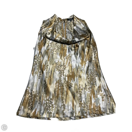 Top Sleeveless By Rafaella In Floral Print, Size: S