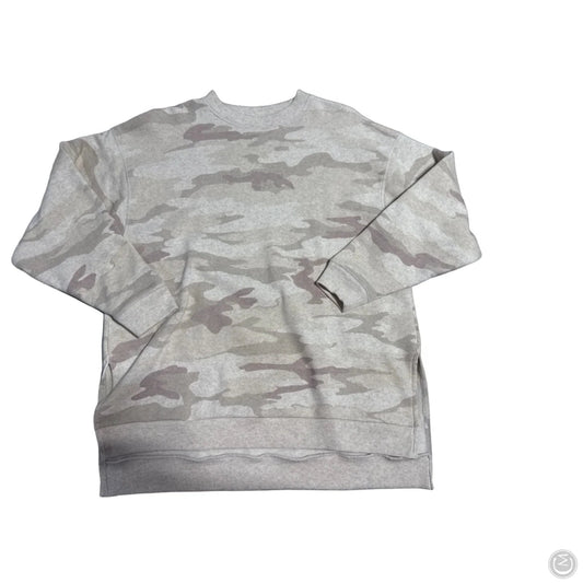 Sweatshirt Crewneck By American Eagle In Camouflage Print, Size: Xs