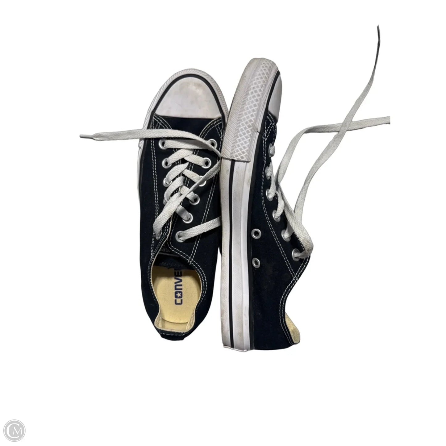 Shoes Sneakers By Converse In Black, Size: 8
