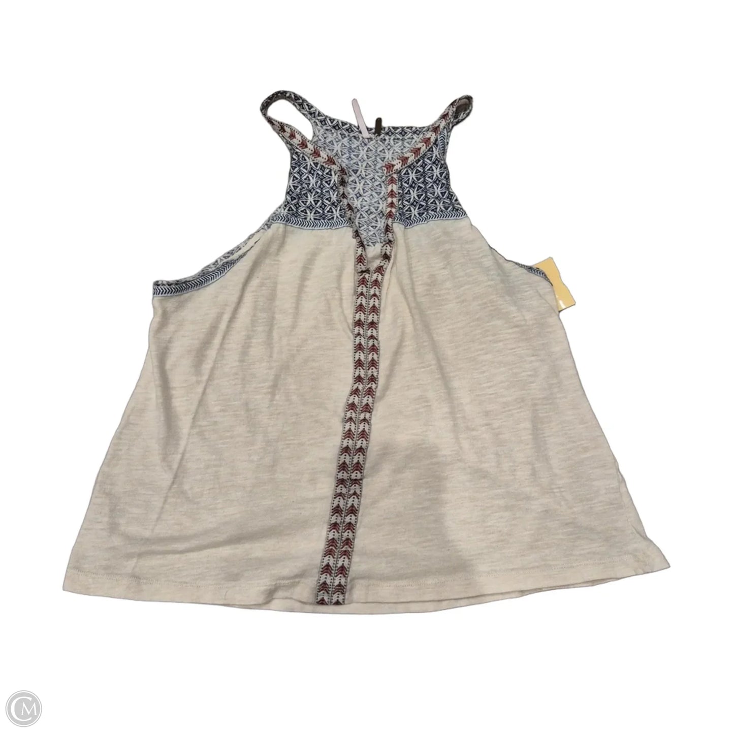 Tank Top By Poof In Cream, Size: M
