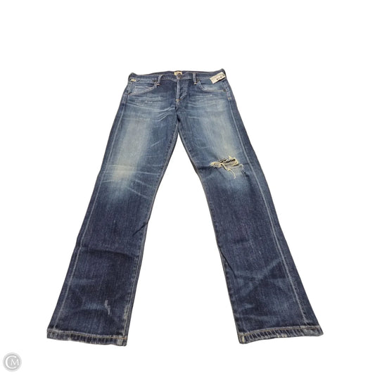 Jeans Boyfriend By Citizens Of Humanity In Blue Denim, Size: 4