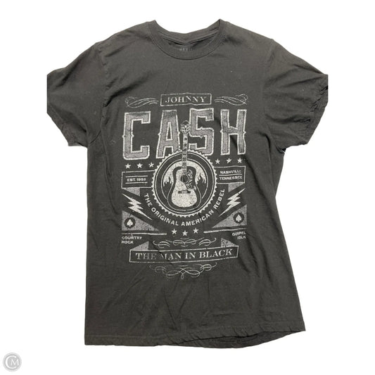 Top Short Sleeve Basic By Cme In Black, Size: M