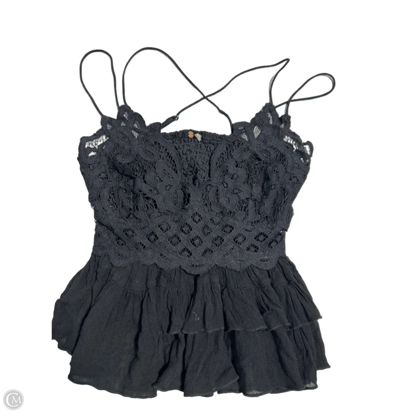 Tank Top By Free People In Black, Size: M