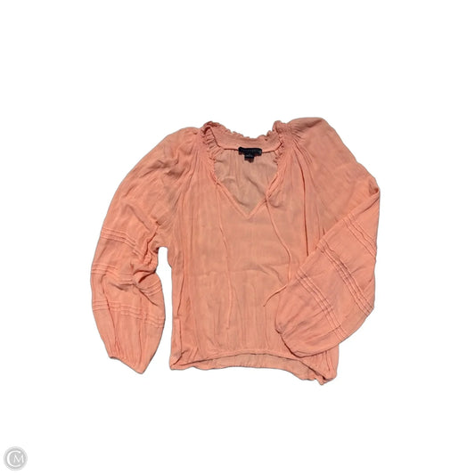 Top Long Sleeve By Sanctuary In Coral, Size: M