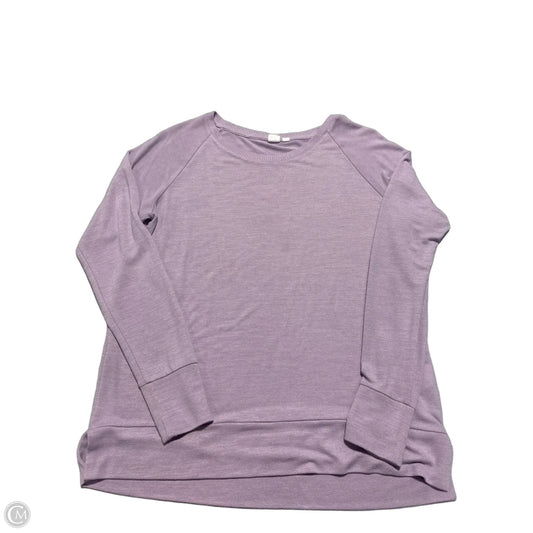 Top Long Sleeve By Gap In Purple, Size: M