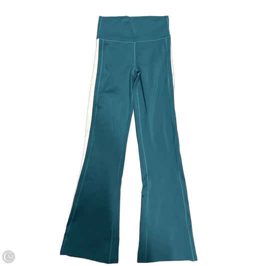 Athletic Leggings By Justfab In Green, Size: S