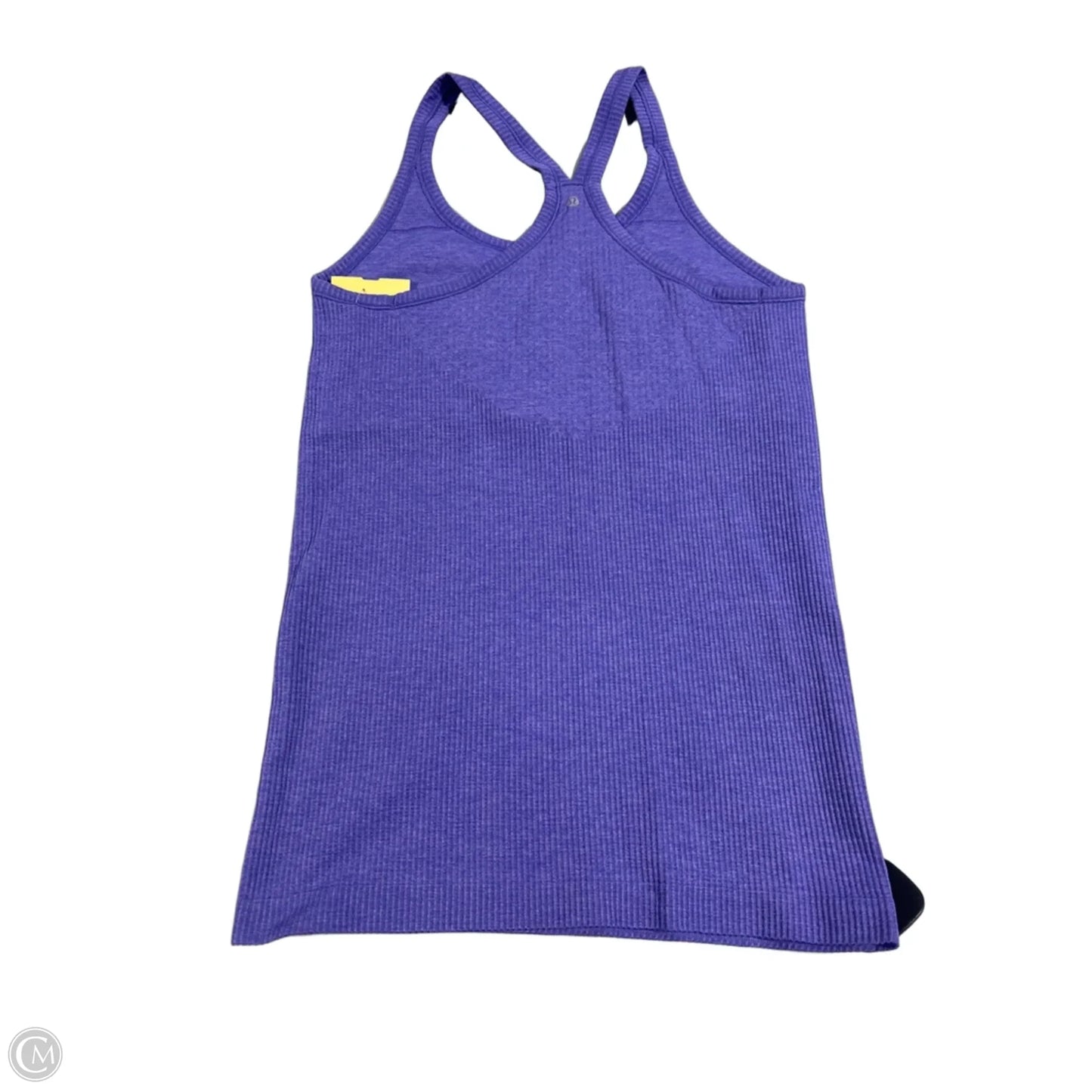 Athletic Tank Top By Lululemon In Purple, Size: 8