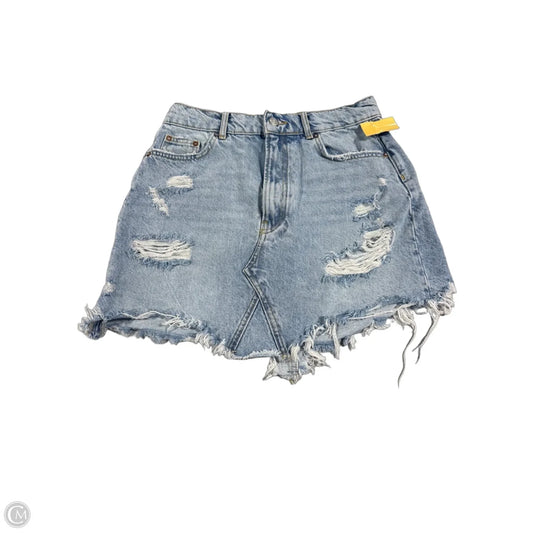 Skirt Mini & Short By Pilcro In Blue, Size: 8