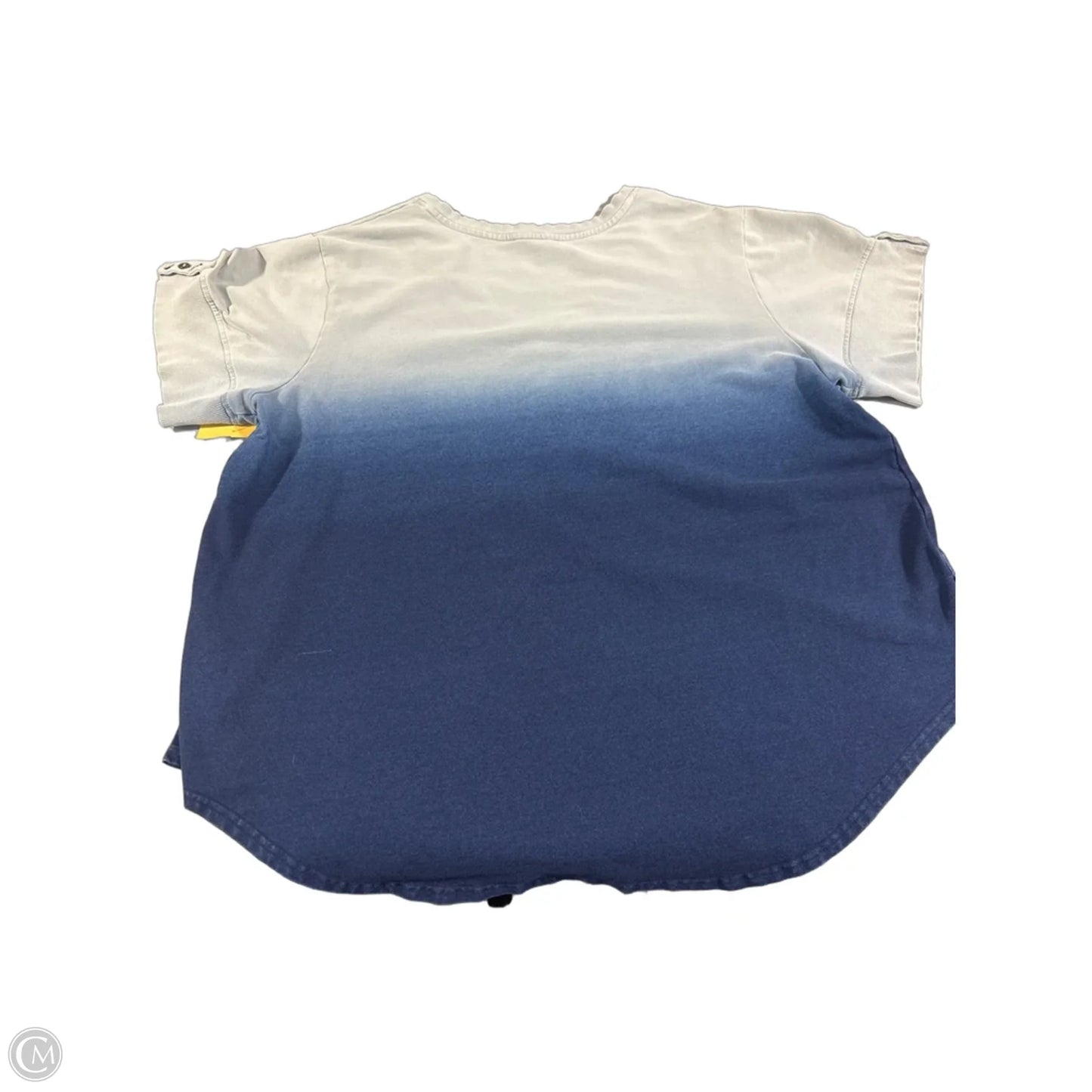 Top Short Sleeve By Jane And Delancey In Blue, Size: 2x