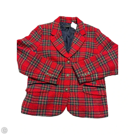 Blazer By Talbots In Plaid Pattern, Size: Xl