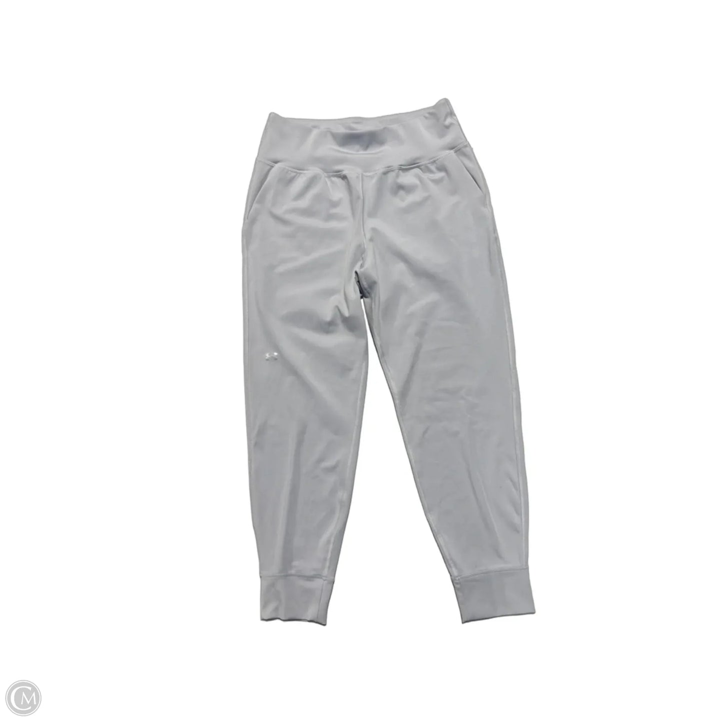 Athletic Pants By Under Armour In Grey, Size: L