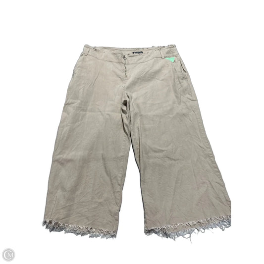 Pants Linen By Inc In Tan, Size: 20