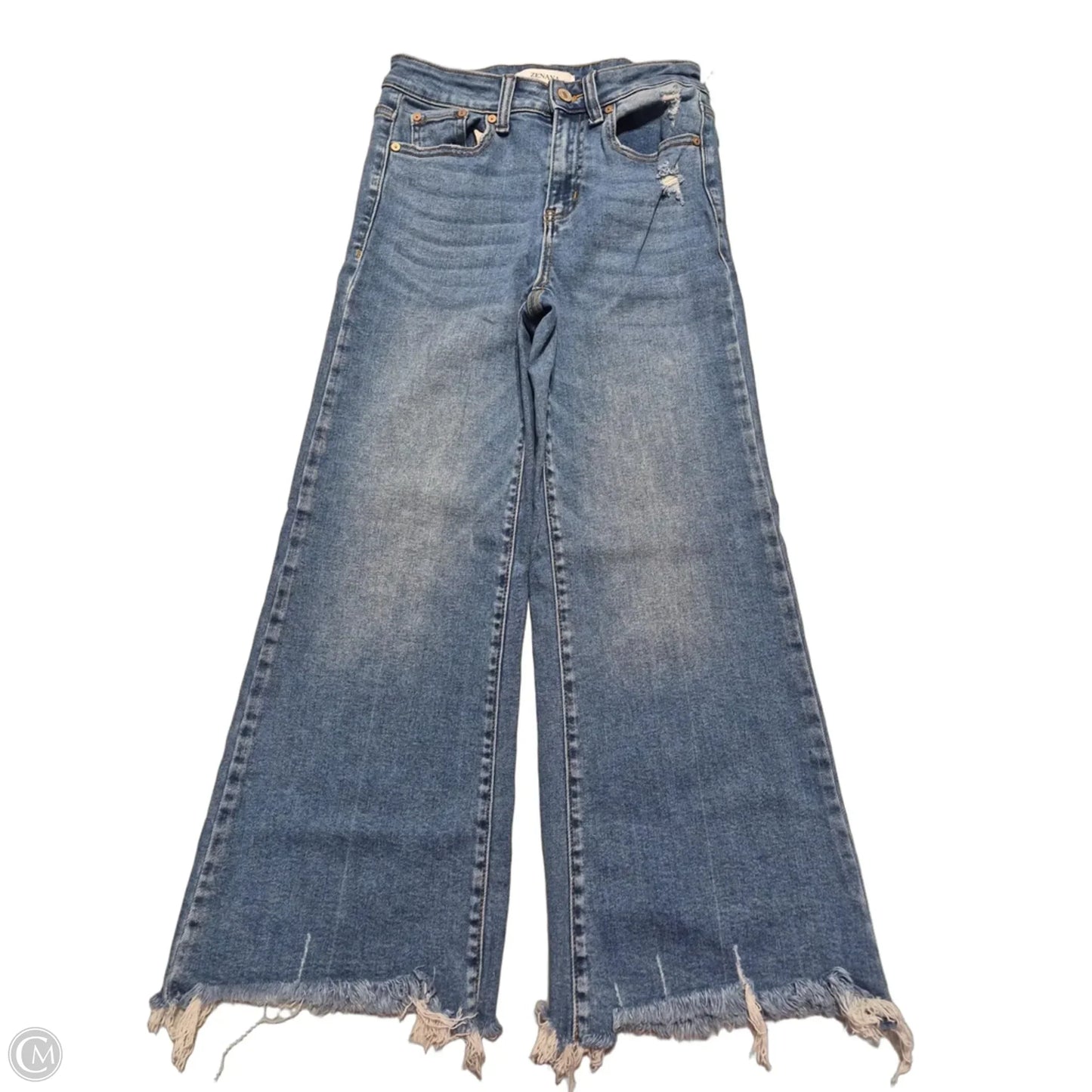 Jeans Flared By Zenana In Blue, Size: 0