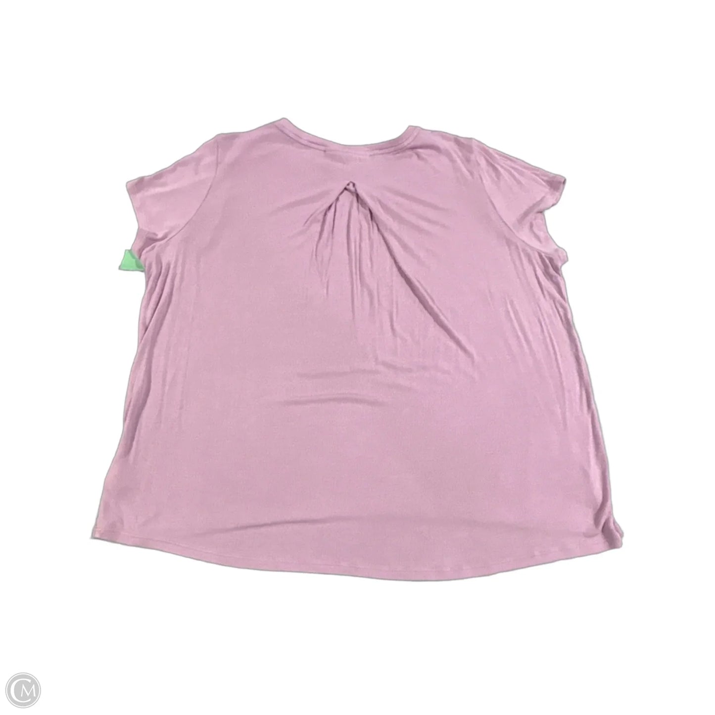 Top Short Sleeve By Athleta In Pink, Size: M