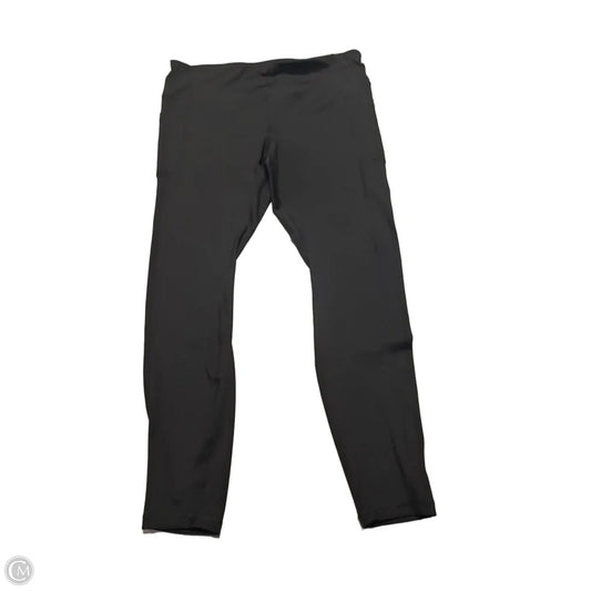 Athletic Leggings By Avia In Black, Size: Xl