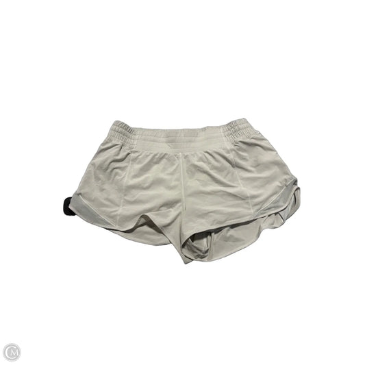 Athletic Shorts By Lululemon In Cream, Size: 14