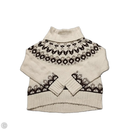Sweater By Loft In Cream, Size: Xs