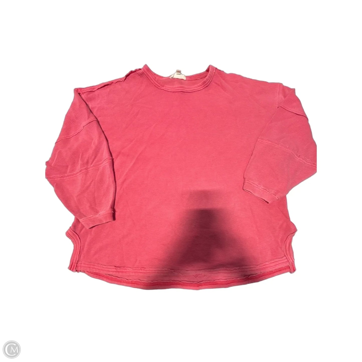 Top Long Sleeve By Joa In Red, Size: S