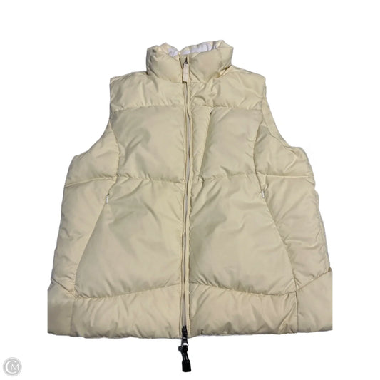 Vest Puffer & Quilted By Ralph Lauren In Cream, Size: M