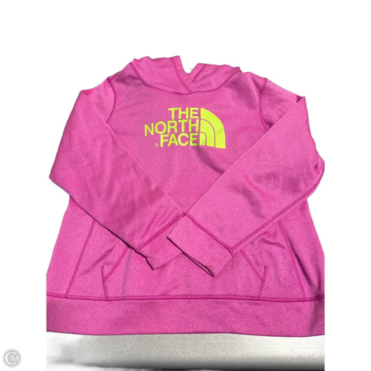 Sweatshirt Hoodie By The North Face In Pink, Size: L