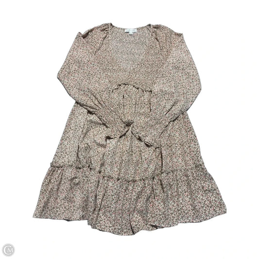 Dress Casual Short By She + Sky In Floral Print, Size: S