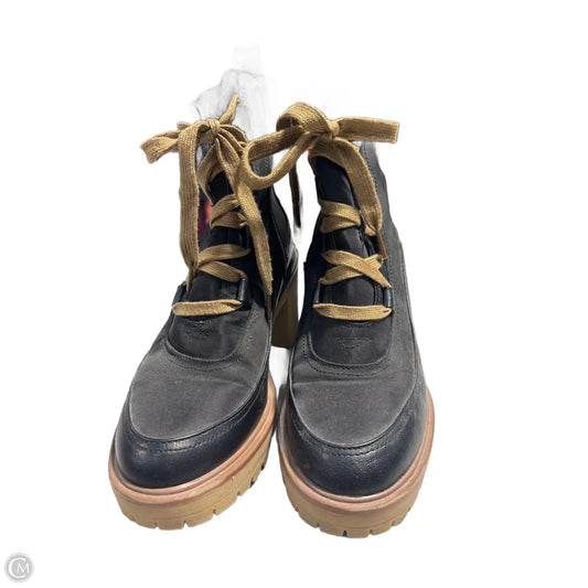 Boots Ankle Heels By Universal Thread In Black, Size: 8