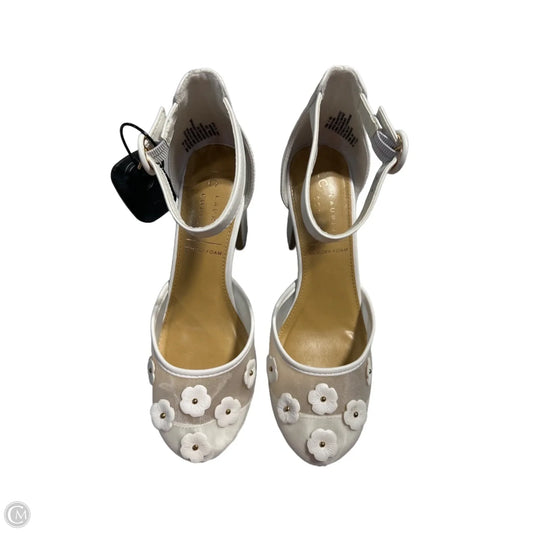 Shoes Heels Block By Cme In White, Size: 8