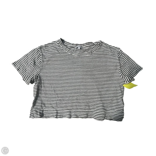 Top Short Sleeve By Splendid In Striped Pattern, Size: S