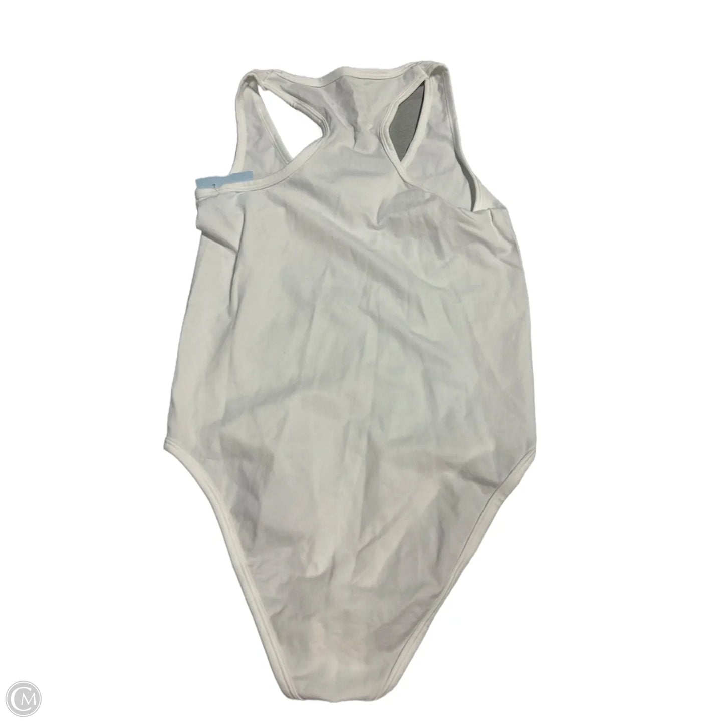 Bodysuit By Zenana In White, Size: M