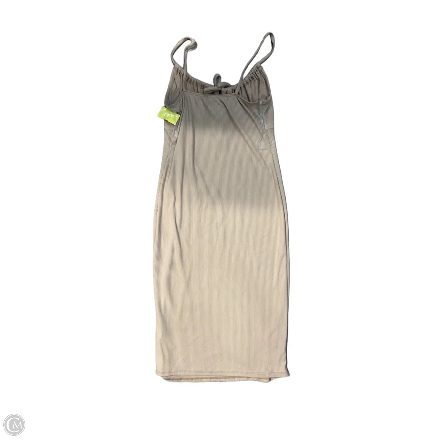 Dress Casual Midi By Olivia Rae In Beige, Size: M