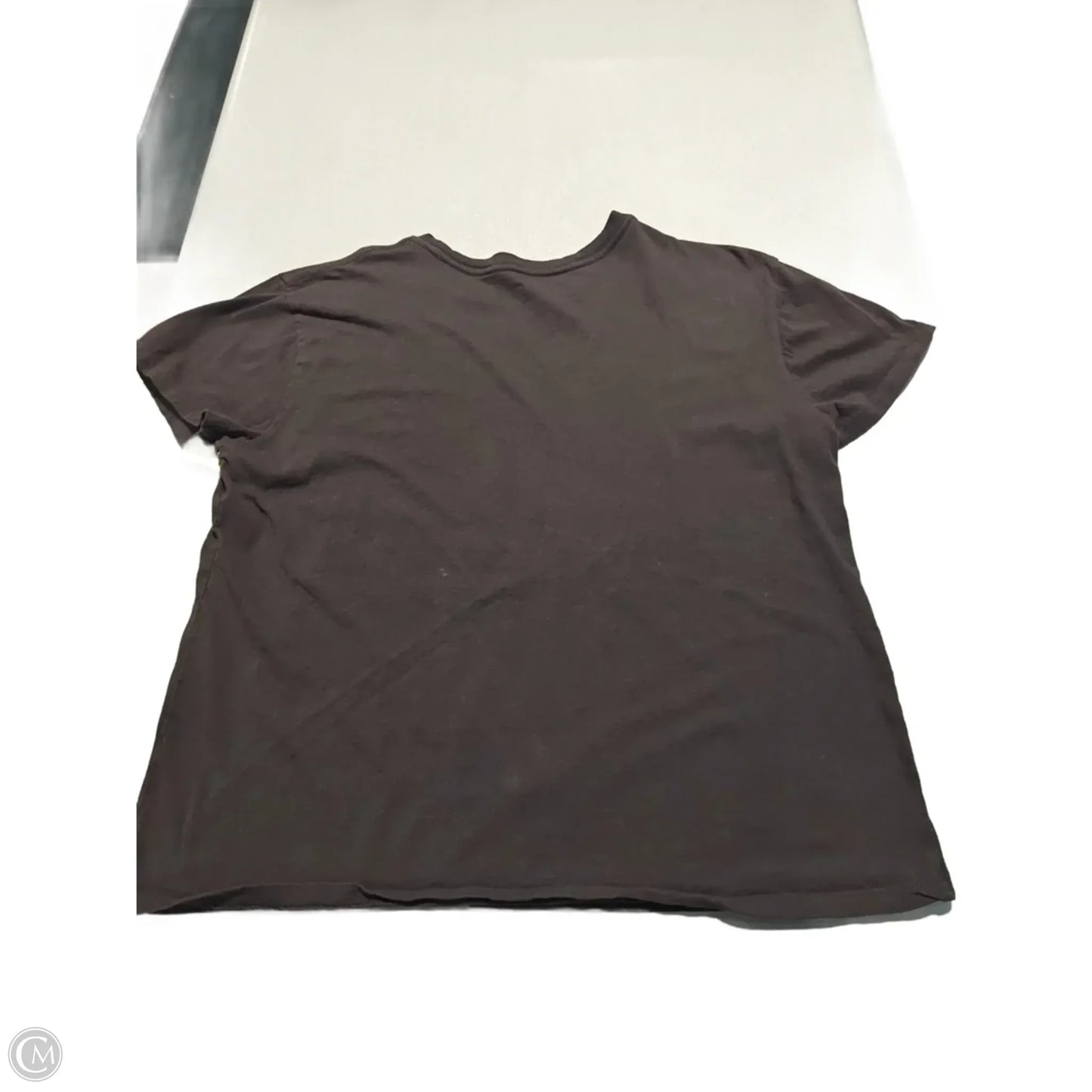 Top Short Sleeve By Cmc In Grey, Size: Xl