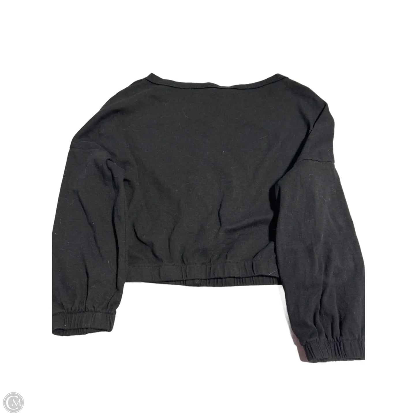 Top 3/4 Sleeve By Final Touch In Black, Size: S