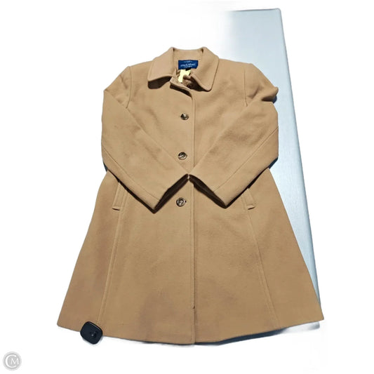 Coat Peacoat By Cmc In Tan, Size: S