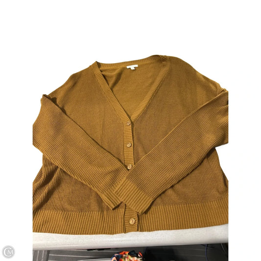 Cardigan By Abound In Tan, Size: 3x